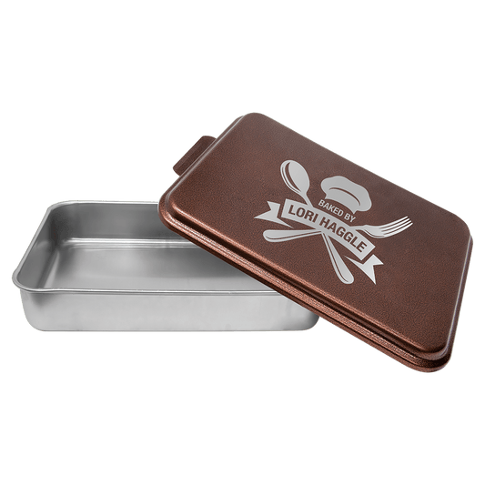 Customizable 9" x 13" Aluminum Cake Pan