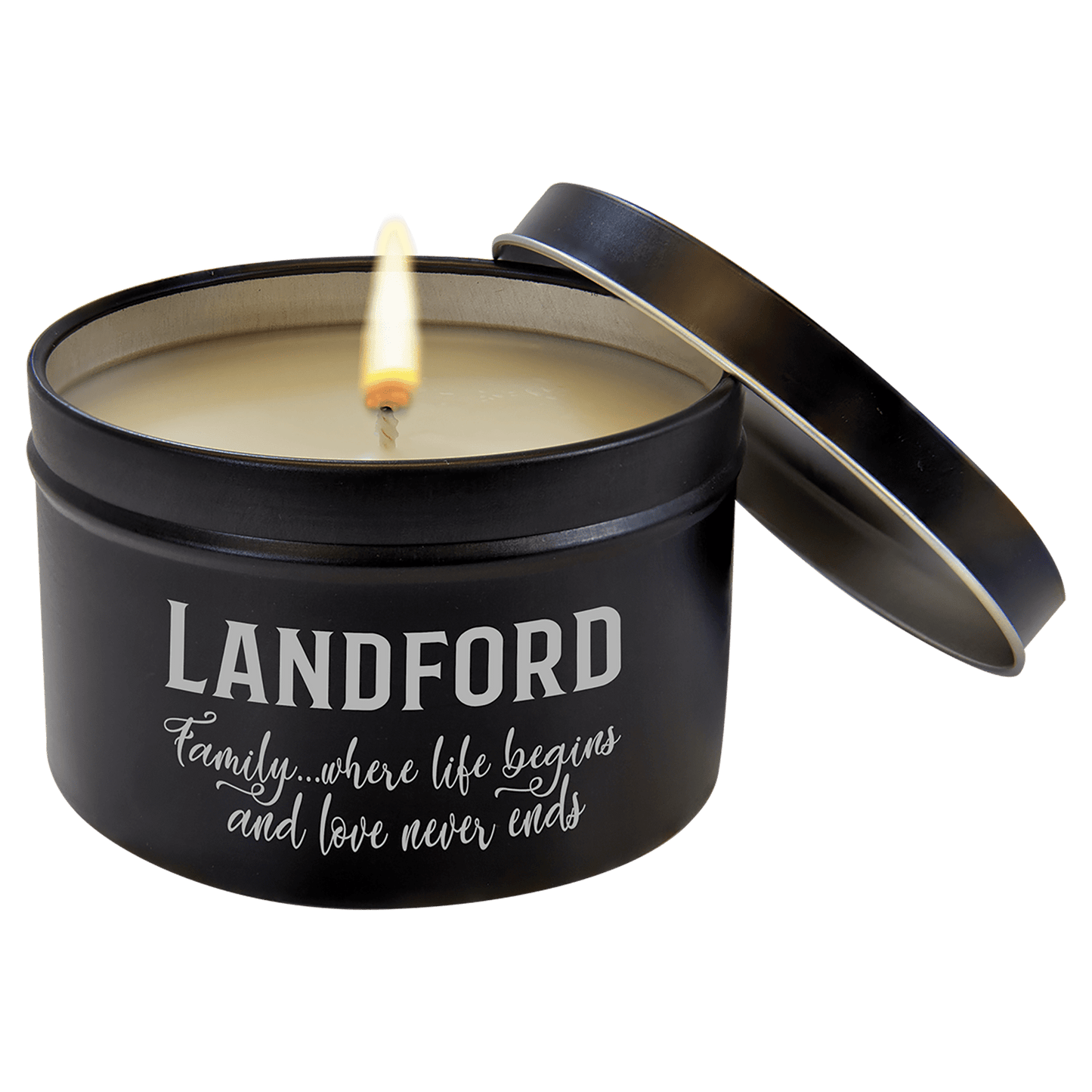 8oz Custom Tin Candles!