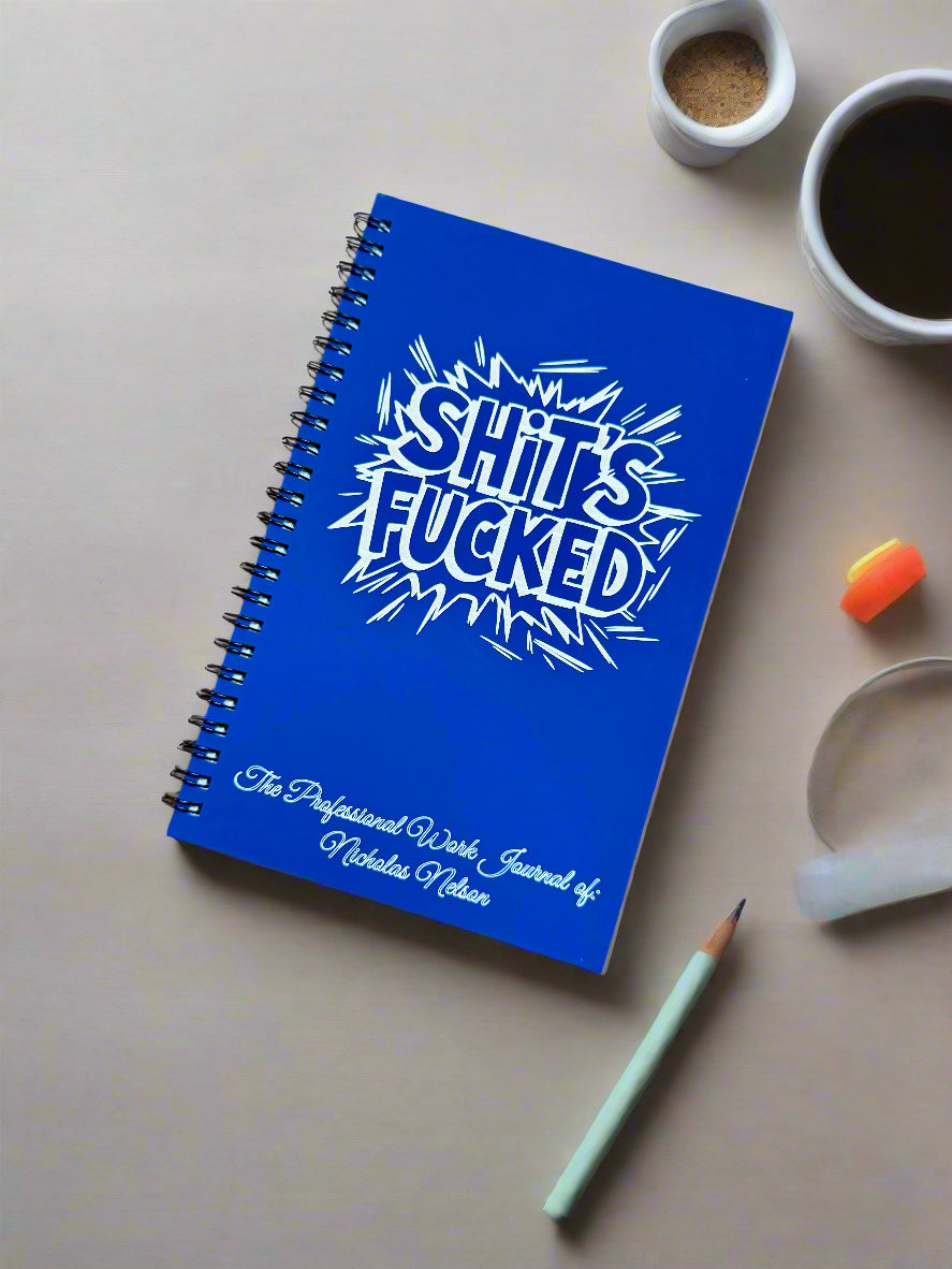 Customized Lazerburst Notebook