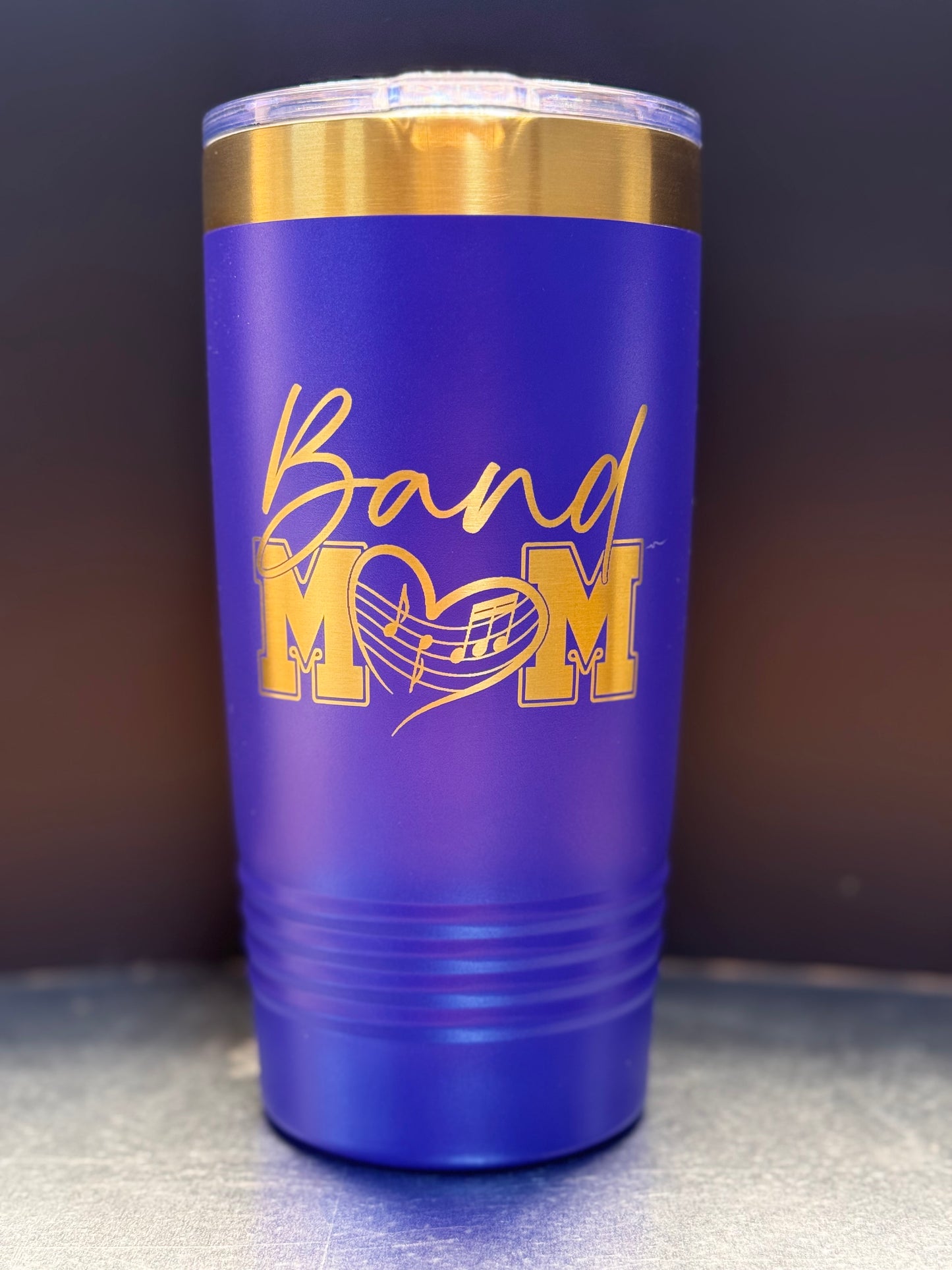 Parkway North Purple & Gold 20oz Tumbler