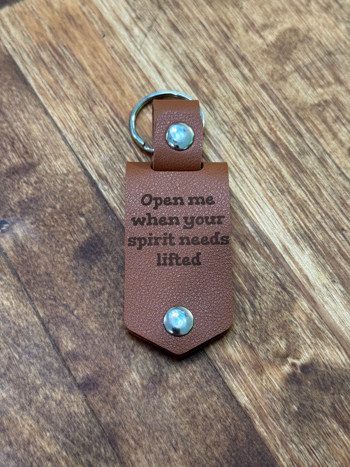 Engravable Keychain with Sublimation Insert