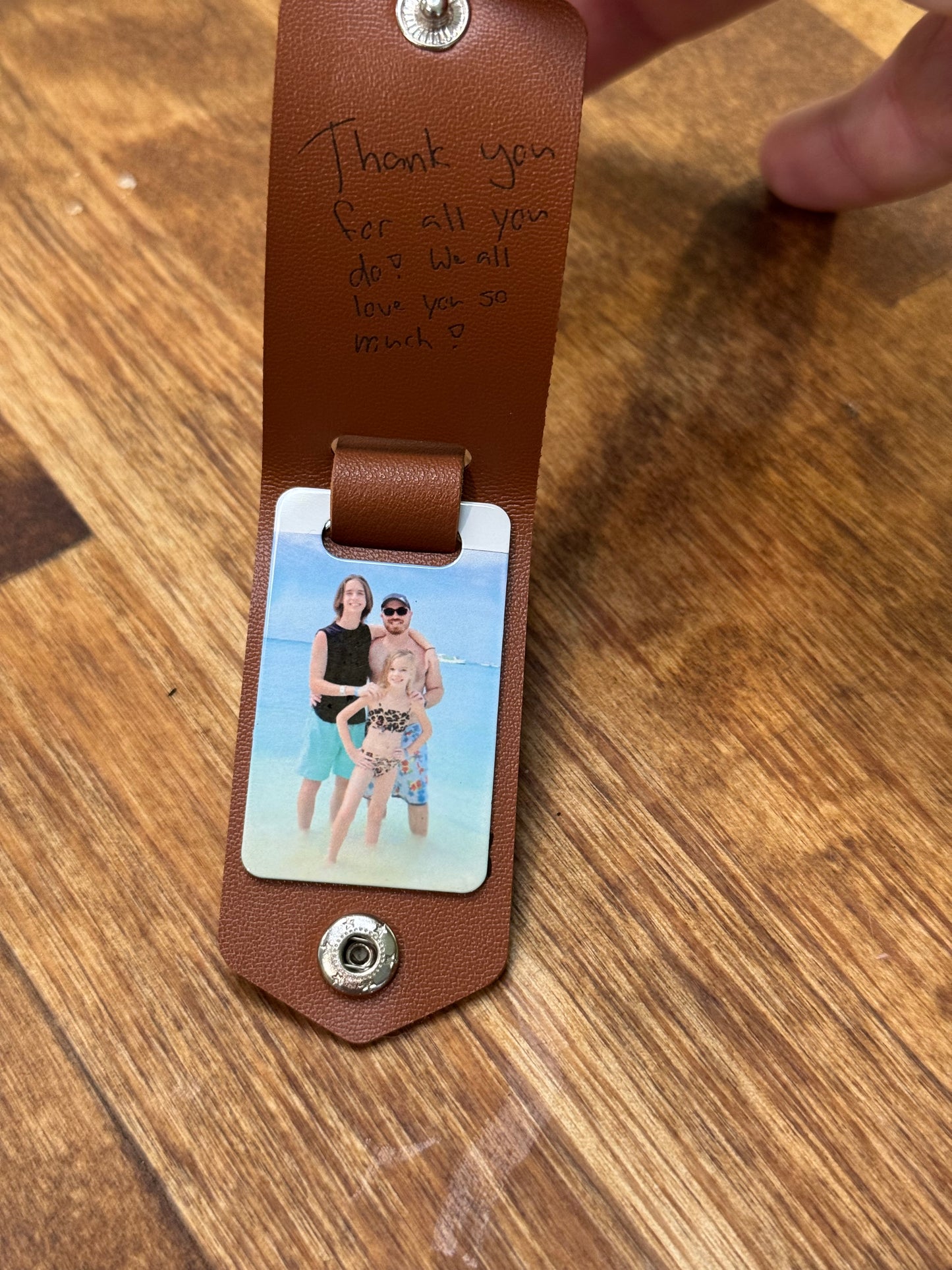 Engravable Keychain with Sublimation Insert