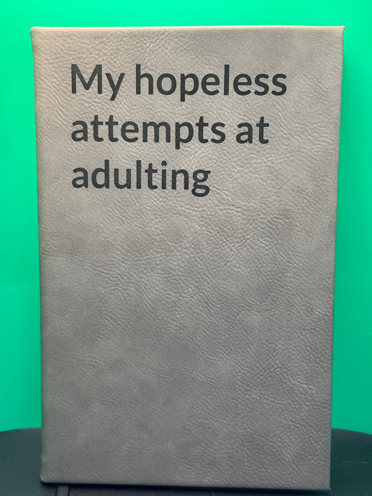 Custom 9" x 7.75" Leatherette Journal