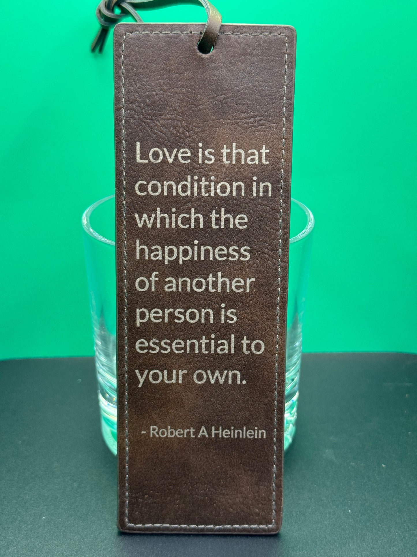 Leatherette Bookmarks