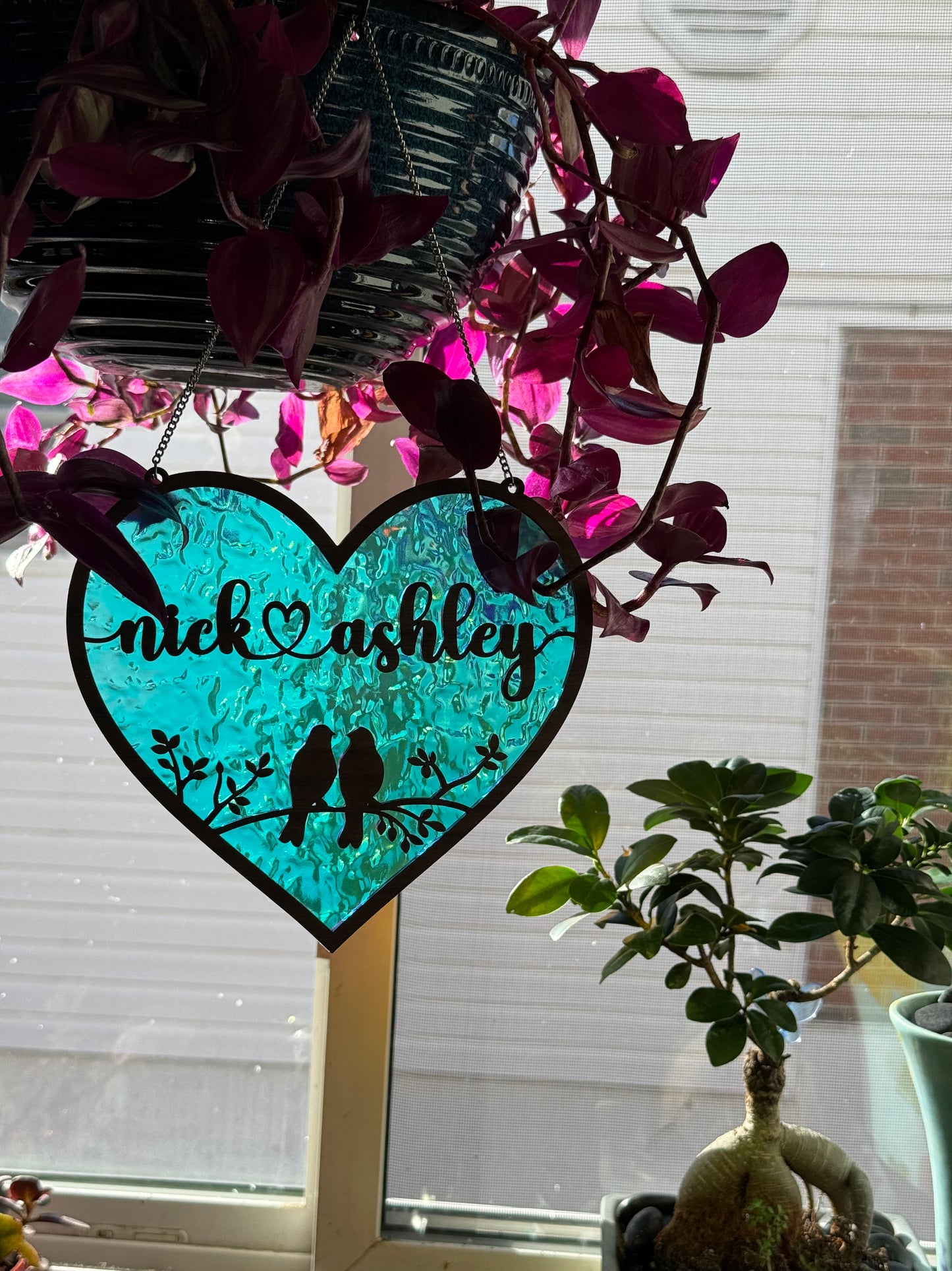 Lovebird Suncatcher