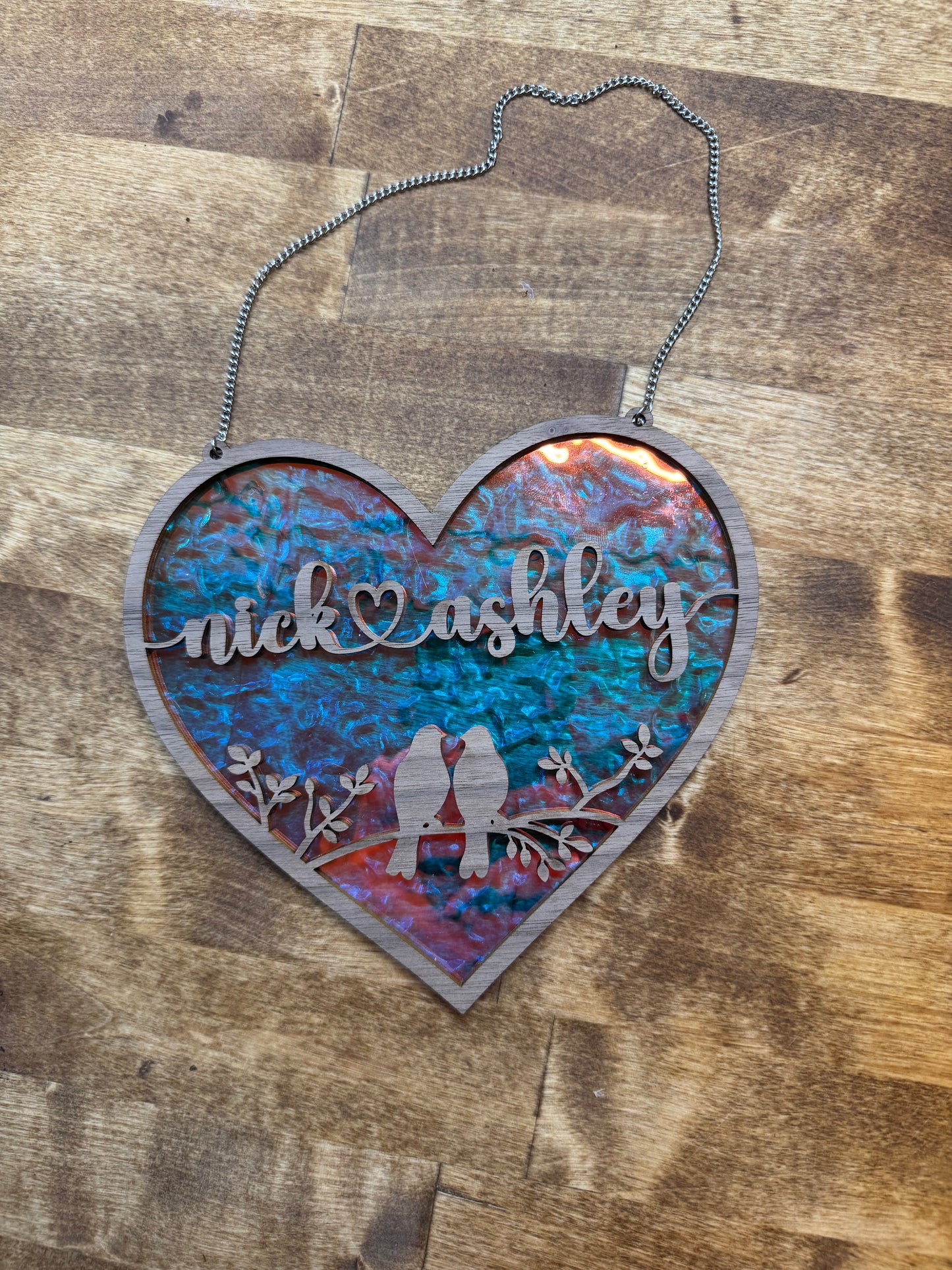 Lovebird Suncatcher