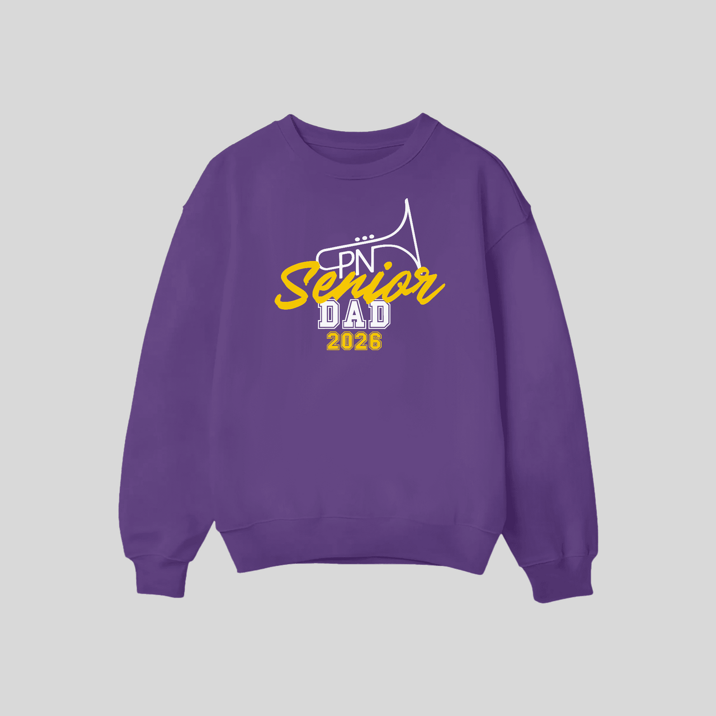 Parkway North Marching Band Senior Dad Sweatshirt