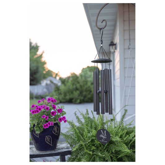 Black Powder Coated Wind Chime