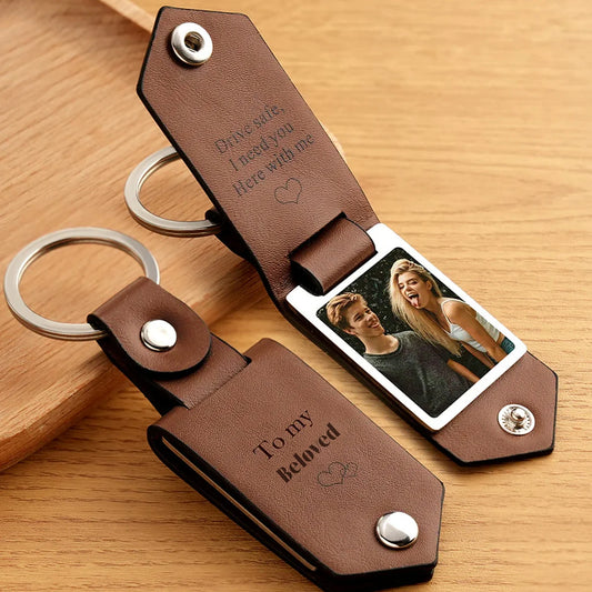 Engravable Keychain with Sublimation Insert