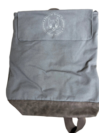 Personalizable Canvas Rucksack