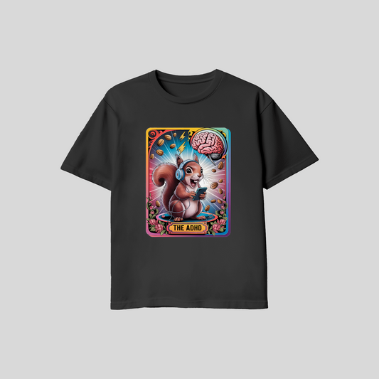 Tarot ADHD Squirrel Shirt