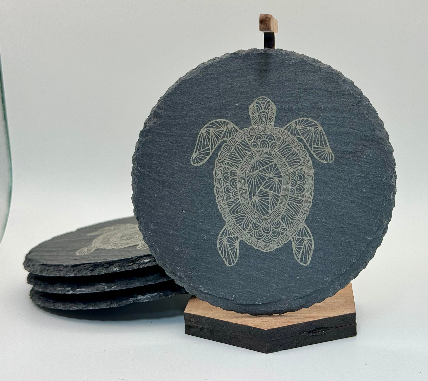 Fundraiser 4" Slate Coaster Sets