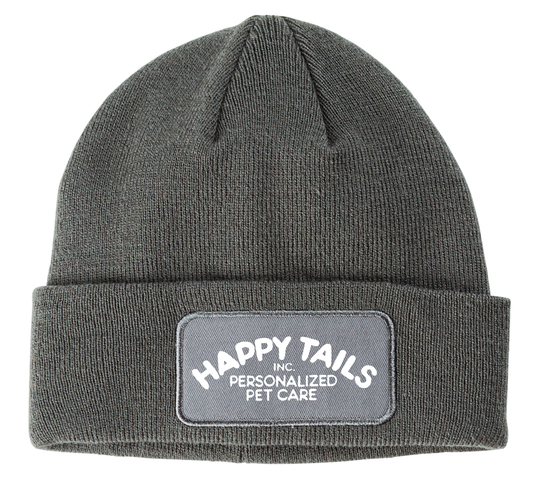 Happy Tails Logo Beanie