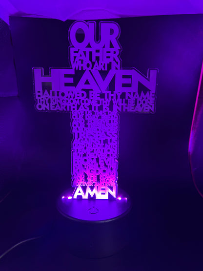 Lord's Prayer Nightlight