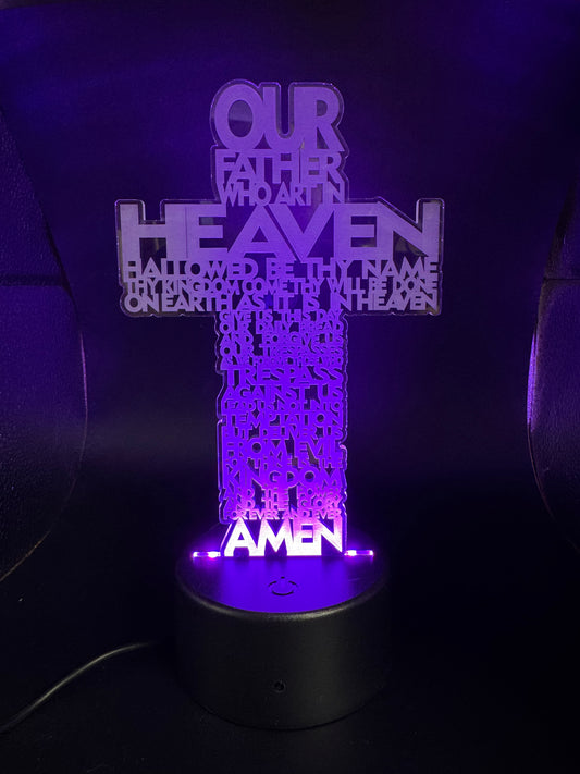 Lord's Prayer Nightlight