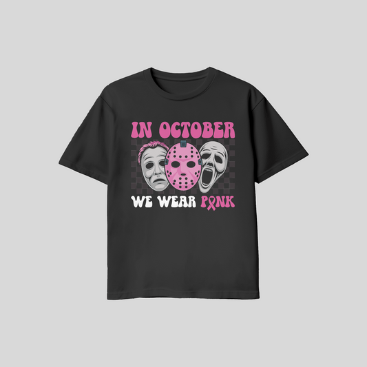 In October We Wear Pink T-Shirt