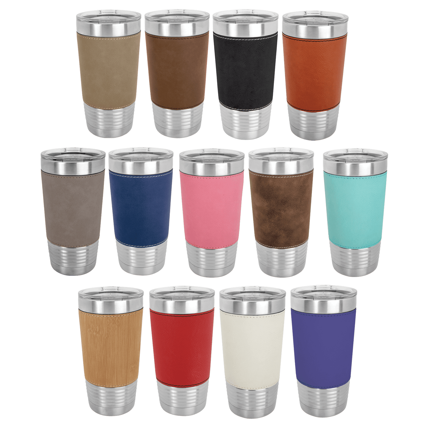 Fundraiser 20oz Leatherette Wrapped Polar Camel Tumbler