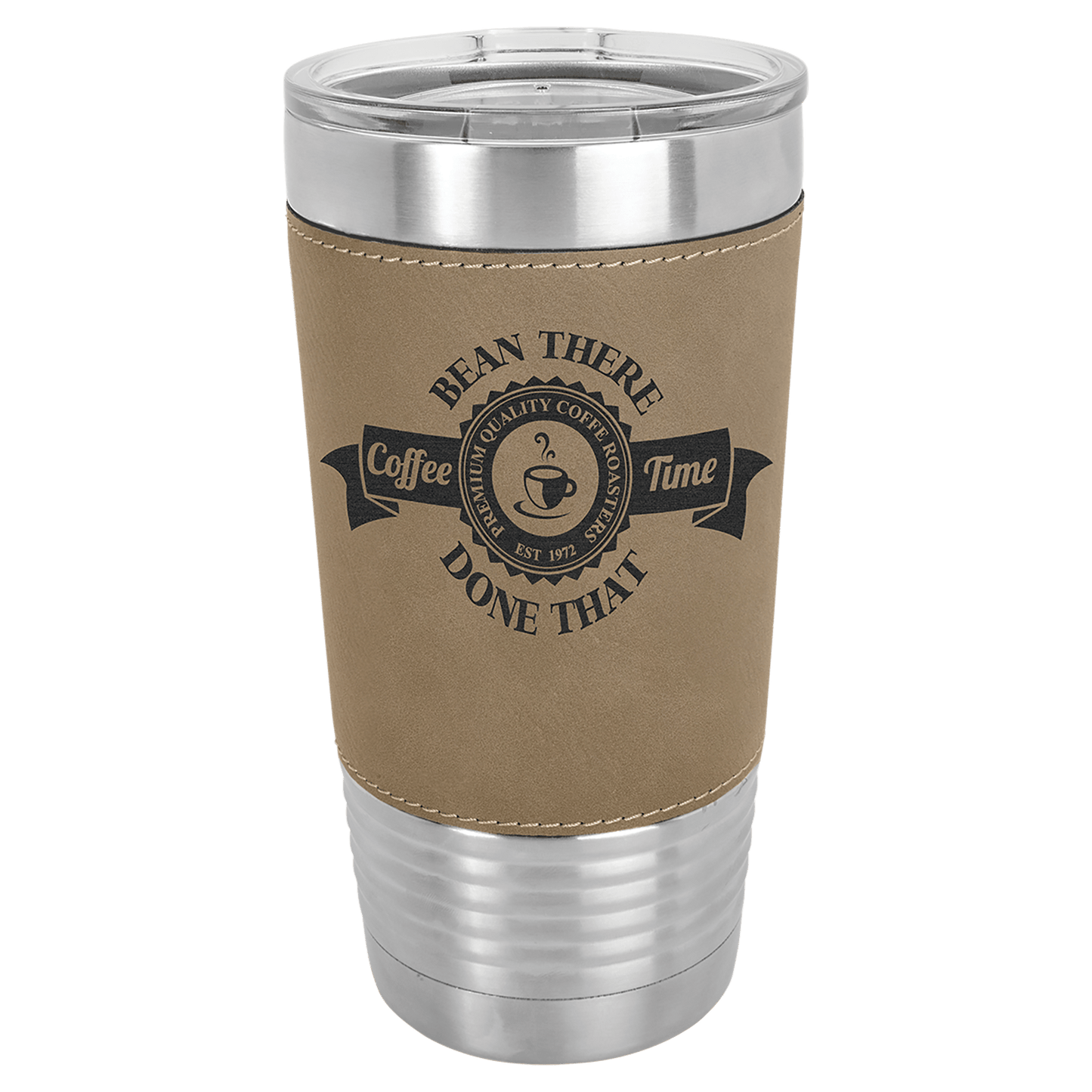 20oz Leatherette Wrapped Polar Camel Tumbler