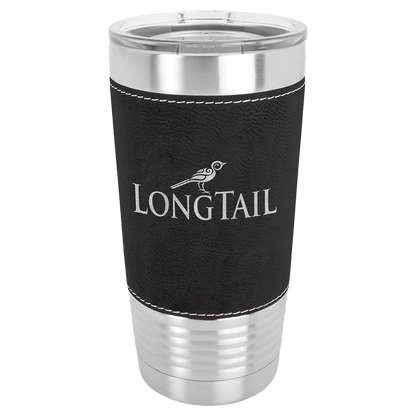 20oz Leatherette Wrapped Polar Camel Tumbler