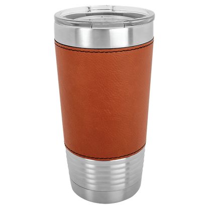 20oz Leatherette Wrapped Polar Camel Tumbler