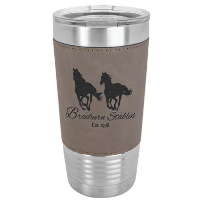 Fundraiser 20oz Leatherette Wrapped Polar Camel Tumbler