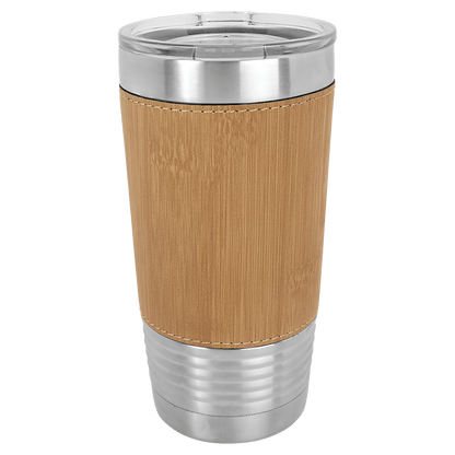 20oz Leatherette Wrapped Polar Camel Tumbler