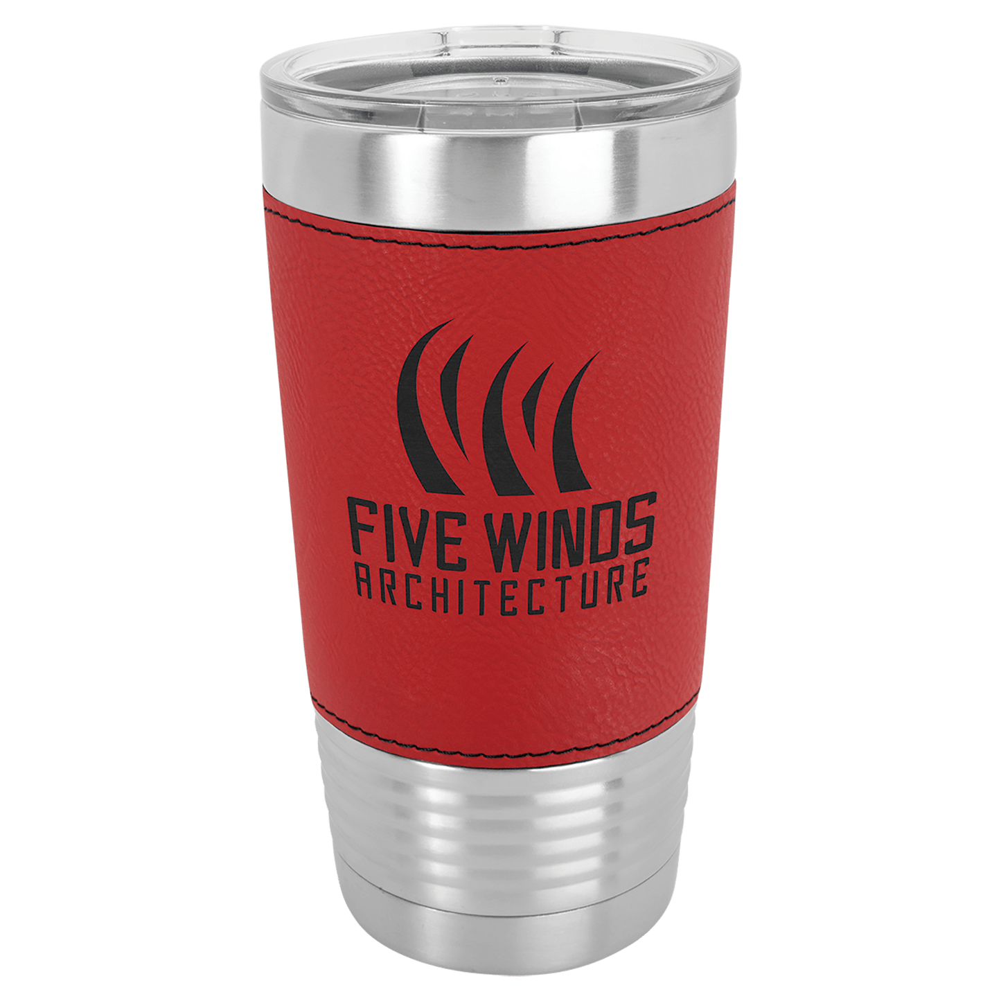 20oz Leatherette Wrapped Polar Camel Tumbler