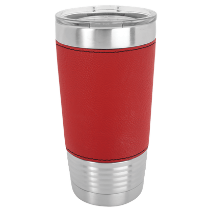 20oz Leatherette Wrapped Polar Camel Tumbler