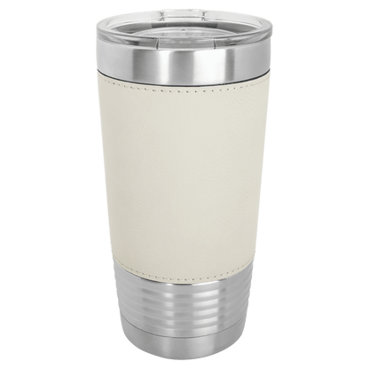 20oz Leatherette Wrapped Polar Camel Tumbler