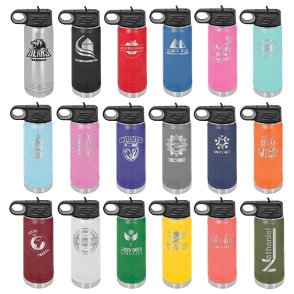 20 oz Polar Camel Water Bottles