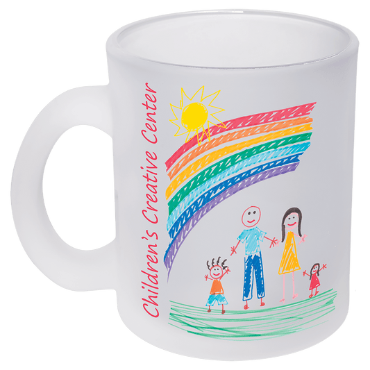 10 oz Frosted Sublimatable Coffee Mug