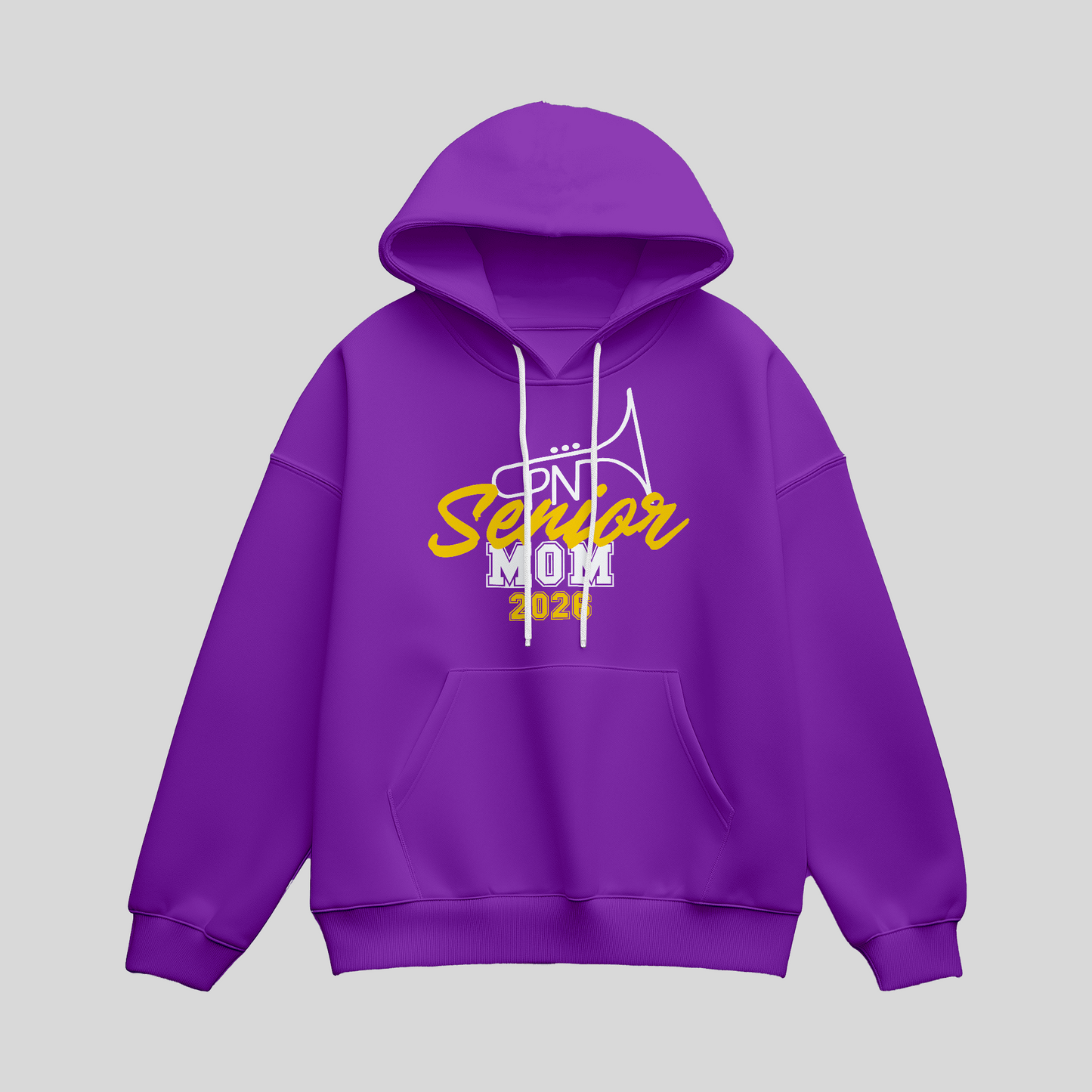Parkway North Marching Band Senior Mom Hoodie