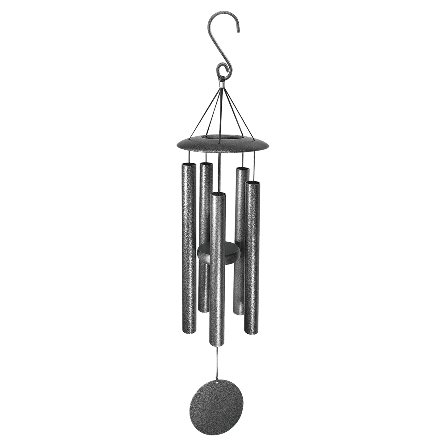 Black Powder Coated Wind Chime