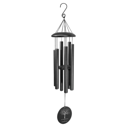 Black Powder Coated Wind Chime