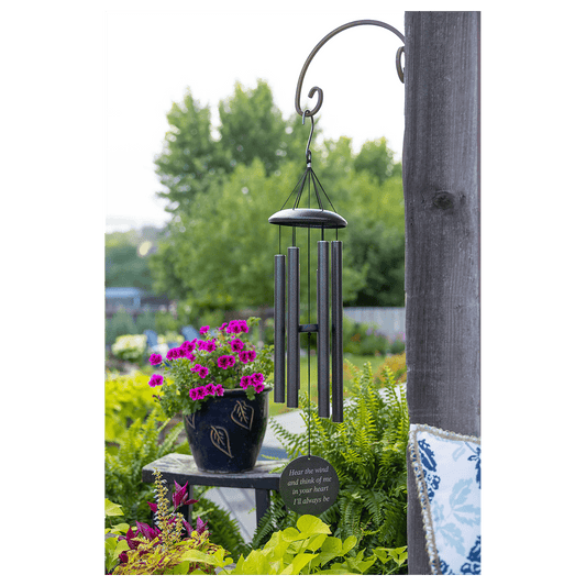 Black Powder Coated Wind Chime
